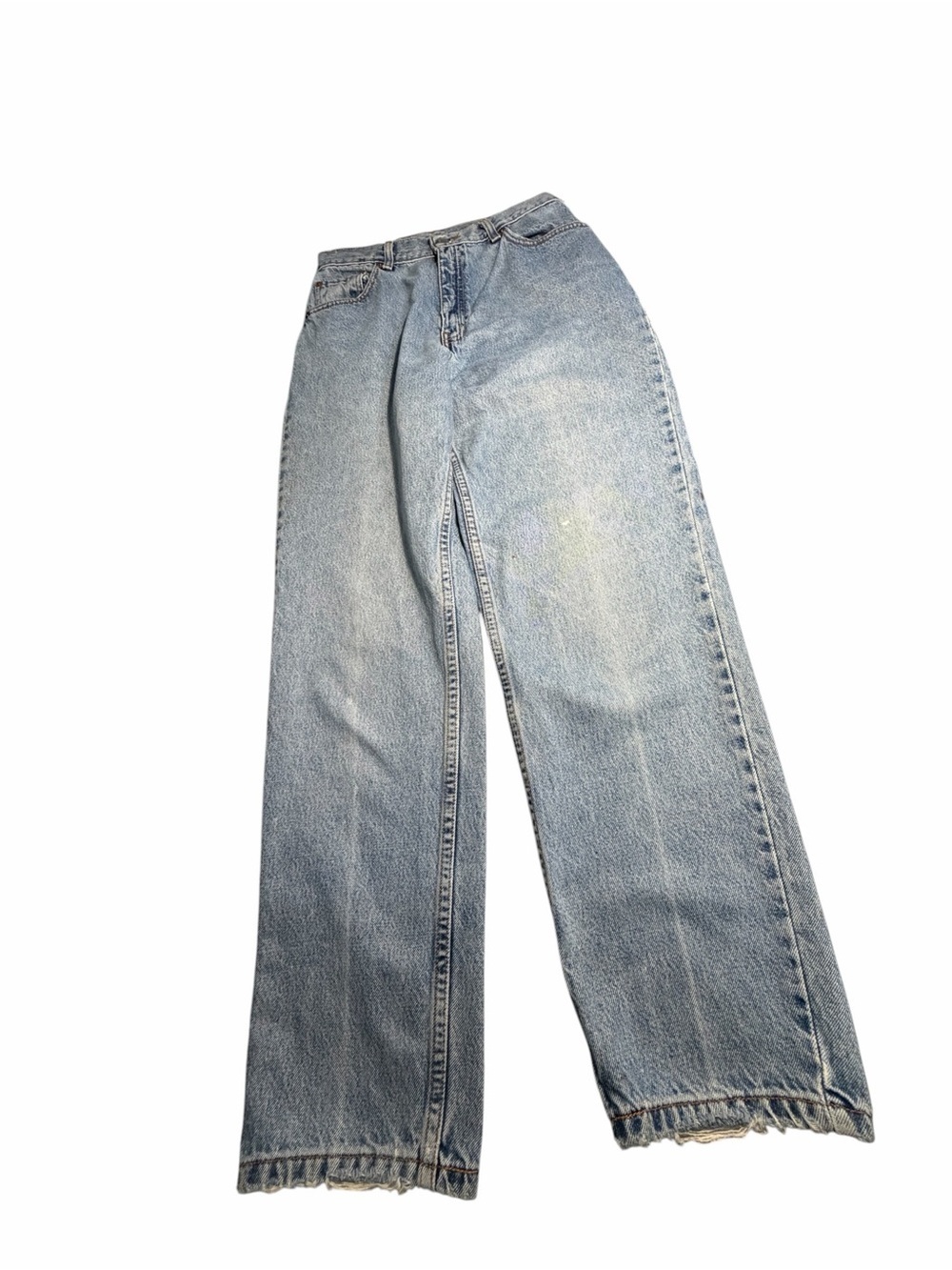Levis 550 Relaxed Fit Tapered Leg Classic Light Wash Straight-Leg Jeans Sz 10M - Picture 4 of 10